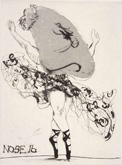 Nose 16 by William Kentridge at Annandale Galleries