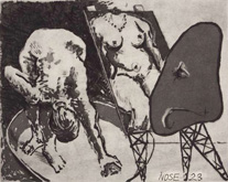Nose 23 by William Kentridge at Annandale Galleries