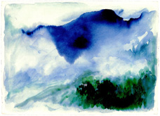Haute Alps by William Tillyer at Annandale Galleries