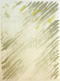 A Furnished Landscape - Pathway (Green) by William Tillyer at Annandale Galleries