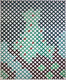 A Furnished Landscape - Scarlet Runner by William Tillyer at Annandale Galleries