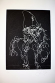 Nose on a White Horse by William Kentridge at Annandale Galleries