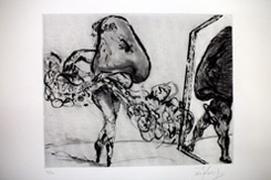 Mirror by William Kentridge at Annandale Galleries