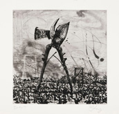 West Coast Etchings: Secetur by William Kentridge at Annandale Galleries