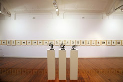 Installation Photo by William Kentridge at Annandale Galleries