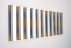 Orange Perforation by Andrew Leslie at Annandale Galleries