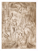 From Veronese:  The Consecration of Saint Nicholas by Leon Kossoff at Annandale Galleries