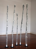 Mokuy Installation by Nawurapu Wunungmurra at Annandale Galleries