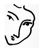 Nadia au menton pointu by Henri Matisse at Annandale Galleries