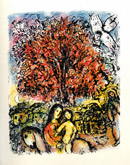 The Holy Family by Marc Chagall at Frances Keevil Gallery