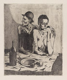 Le Repas Frugal - from Les Suites Saltimbanques, No. 1, 1904 by Pablo Picasso at Annandale Galleries