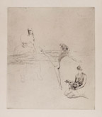 Salome - from Les Suites Saltimbanques, no. 14, 1905 by Pablo Picasso at Annandale Galleries
