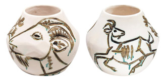 Vase with goats by Pablo Picasso at Annandale Galleries