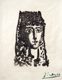 Femme a la Mantille: Carmen, from Le Carmen des Carmen by Pablo Picasso at Annandale Galleries