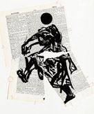 Untitled (Ref. No. 34 / Torn Figure) by William Kentridge at Annandale Galleries