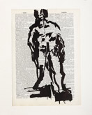 Untitled (Ref. No. 30 / Full Male Nude) by William Kentridge at Annandale Galleries