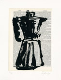 Untitled (Ref. No. 10 / Coffee Pot X) by William Kentridge at Annandale Galleries