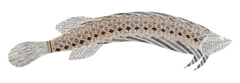 Baypinga by Gunybi Ganambarr at Annandale Galleries
