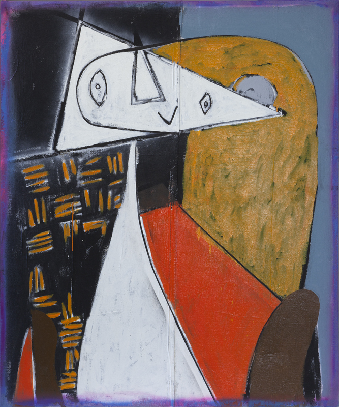 Orange Figure by Jeremy Kibel at Annandale Galleries
