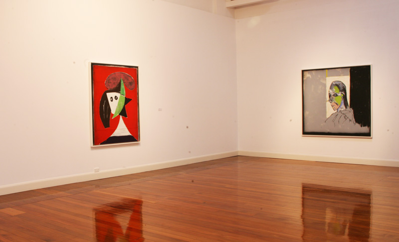 Jeremy Kibel Exhibition Install 3 by Jeremy Kibel at Annandale Galleries