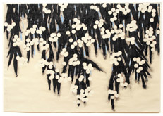 Mimosa by Donald Sultan at Annandale Galleries