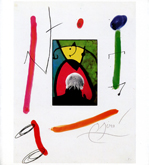 Invitation by Joan Mir&oacute; at Annandale Galleries