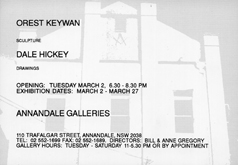 Invitation by Orest Keywan at Annandale Galleries