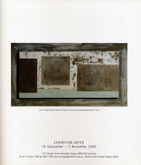 Invitation by Ben Nicholson at Annandale Galleries