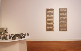 Charles Cooper 'Road Works' Install Image by Charles Cooper at Annandale Galleries