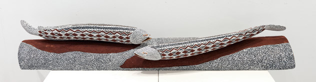 Baypinga by Gunybi Ganambarr at Annandale Galleries