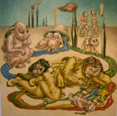 Sleeping Painter by Kim Spooner at Annandale Galleries