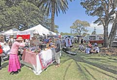 Parklands (Carnival of Cultures) by Bruce Searle at Annandale Galleries