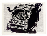 Universal Archive (Ref. 59) by William Kentridge at Annandale Galleries