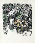 Couple au Panier de Fruits by Marc Chagall at Annandale Galleries