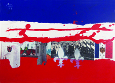 French Revolution Bicentennial No. 6 by Robert Motherwell at Annandale Galleries