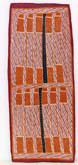 Bakarra by John Bulunbulun at Annandale Galleries