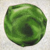 100 & 1000 #2 (green) by Kim Spooner Bruce Searle at Annandale Galleries