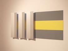 Yellow Stripe by Andrew Leslie at Annandale Galleries
