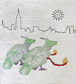 pelider city by Yeliz Yorulmaz at Annandale Galleries