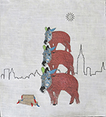pigra city by Yeliz Yorulmaz at Annandale Galleries