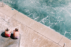 Wylie's Baths, Coogee 2 by Abdul Moeez at Annandale Galleries