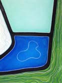 coastal landscape by David Altman at Annandale Galleries