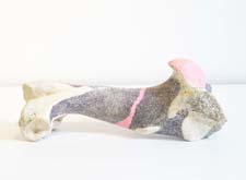Bone - Black and Pink by Andrew Blake at Annandale Galleries