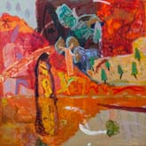 Ndhala Gorge 3  by Sally Stokes at Annandale Galleries