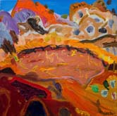Wolfe Creek Crater  by Sally Stokes at Annandale Galleries