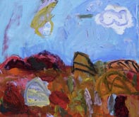 Clouds in the Desert  by Sally Stokes at Annandale Galleries