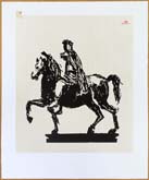 Marcus Aurelius by William Kentridge at Annandale Galleries