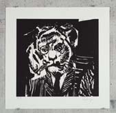 Tiger by William Kentridge at Annandale Galleries