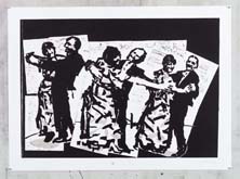 The Dancers by William Kentridge at Annandale Galleries