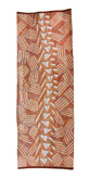 Gungura - with goanna tracks by Samuel Namunjdja at Annandale Galleries